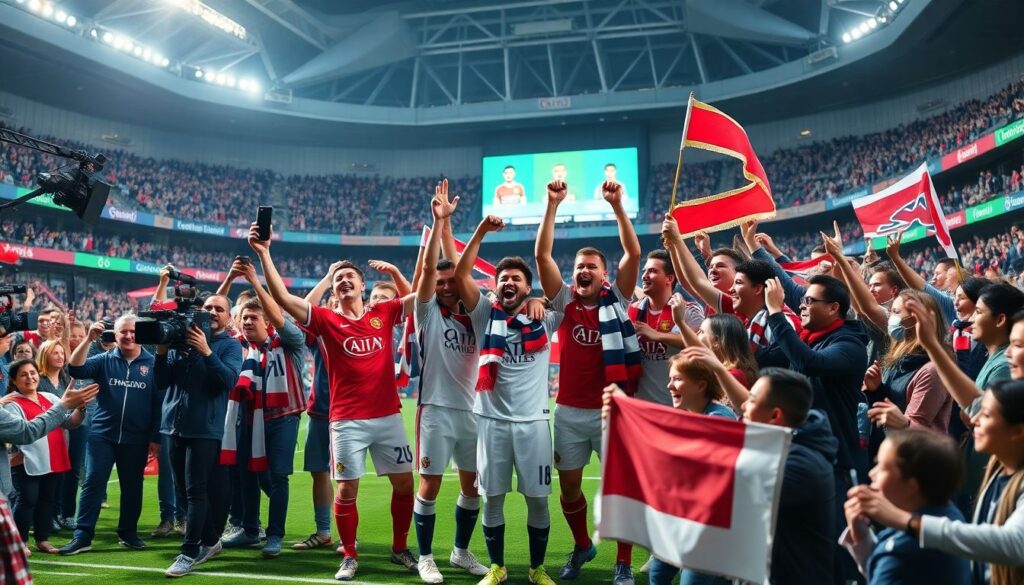 Фанаты и медиа: влияние контента на узнаваемость команды - иллюстрация