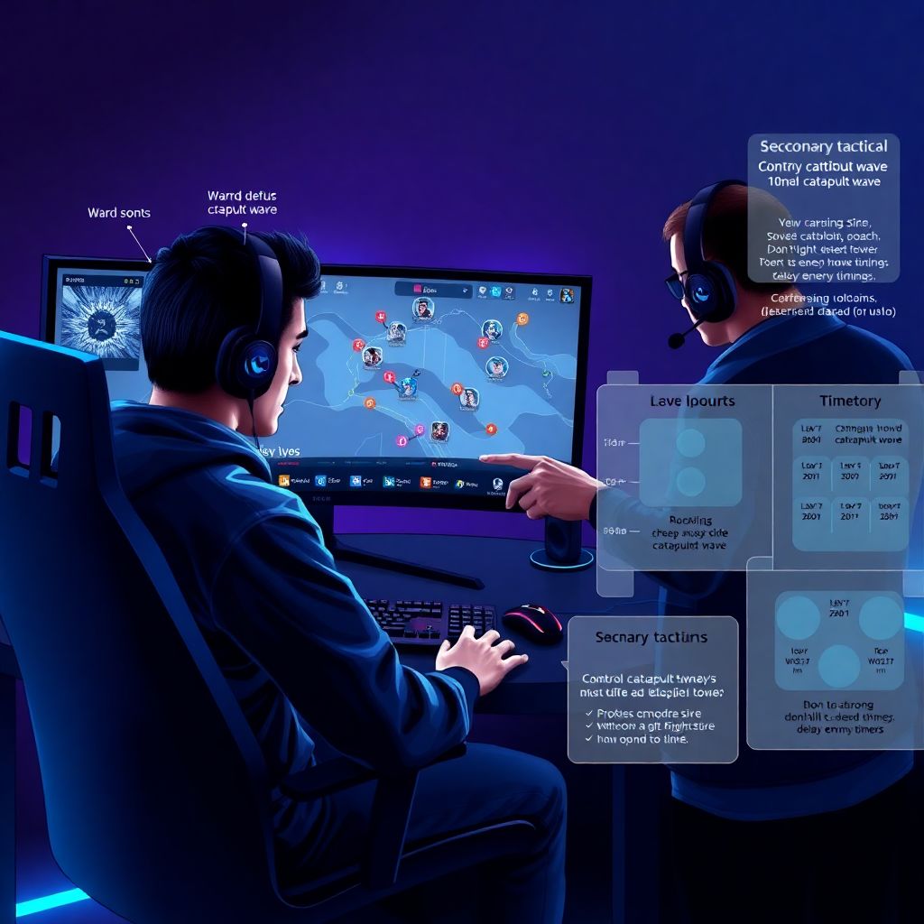 Тактика и стратегия в киберспорте: разбор героев, ролей и линий игры