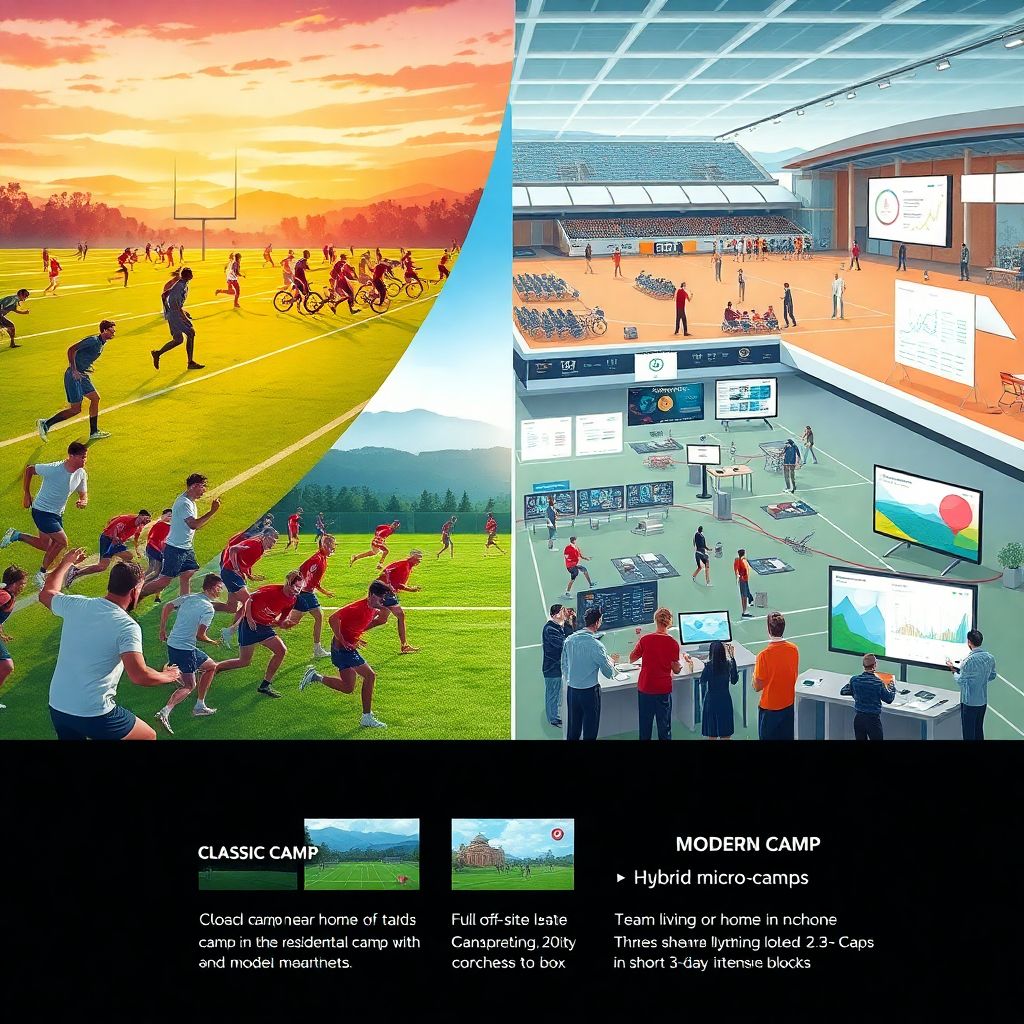 Тренировка команд на сборках и тренировочных лагерях: как все устроено