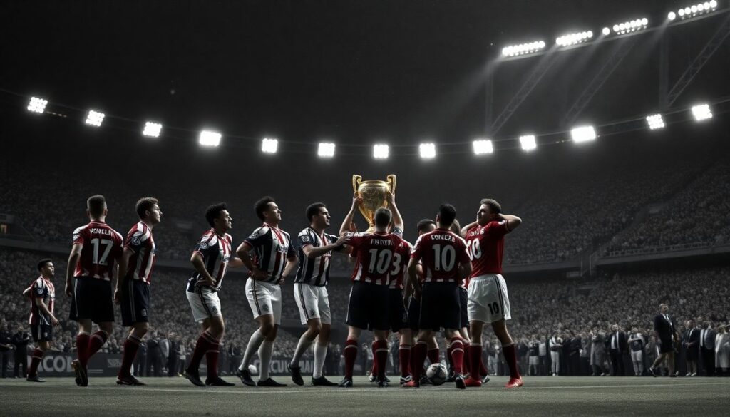 История клубного триумфа: хроника побед и поражений - иллюстрация