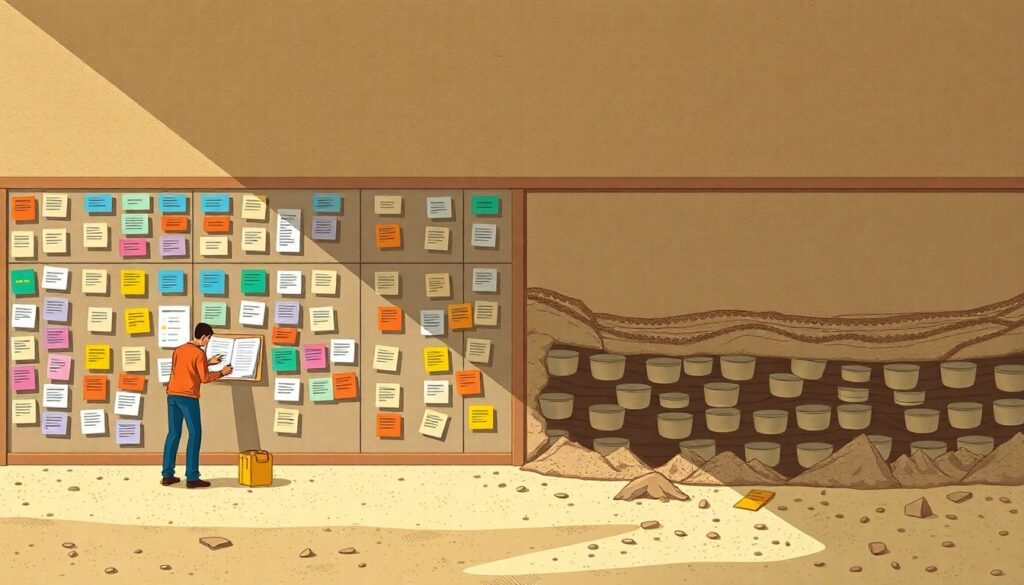 Разбор карт и их влияния на тактуру тайм-менеджмента - иллюстрация