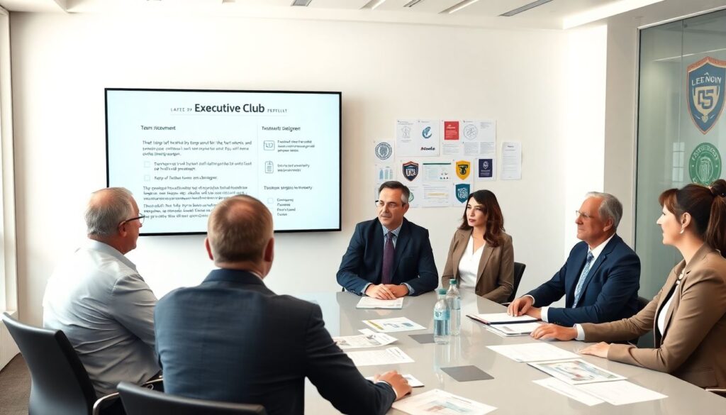 История клубного бренда: эмблема, цвета и символика - иллюстрация