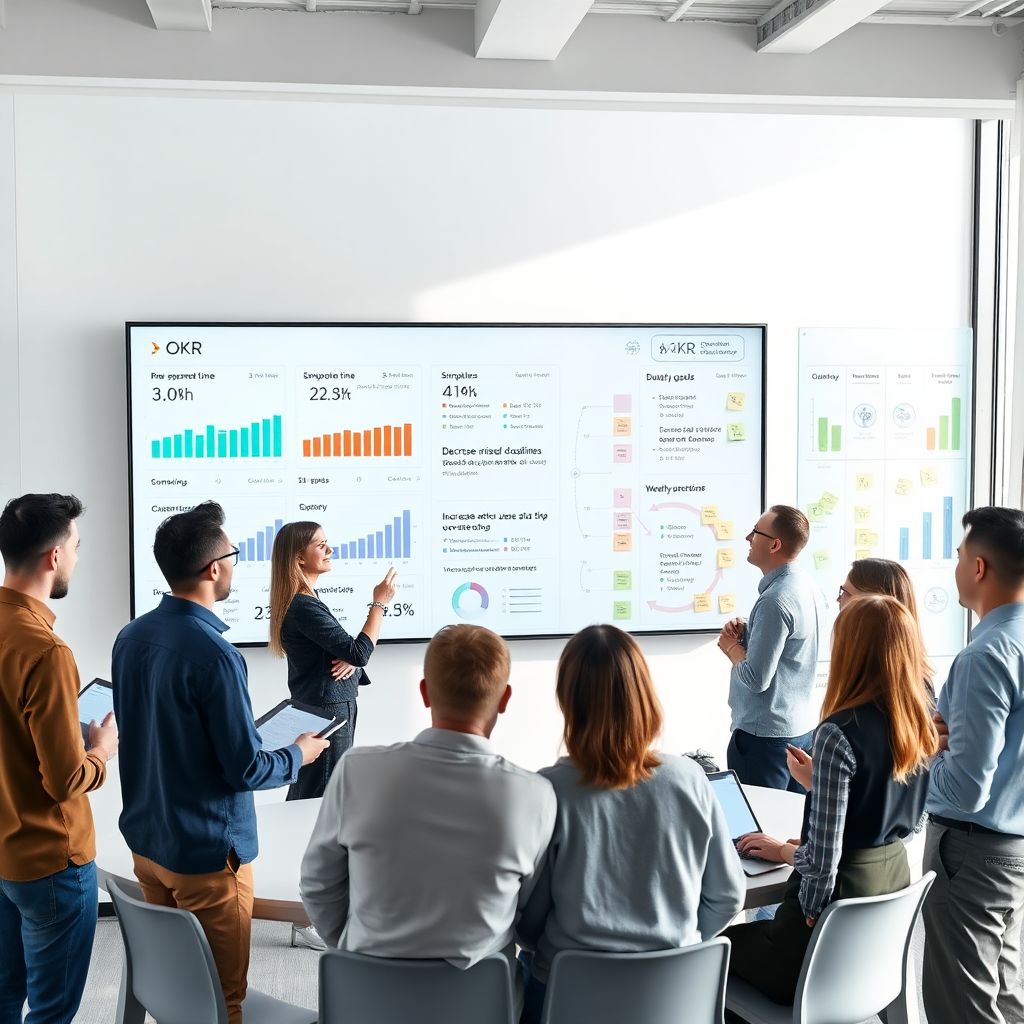 Как поставить цель и измерять успех команды: практическое руководство