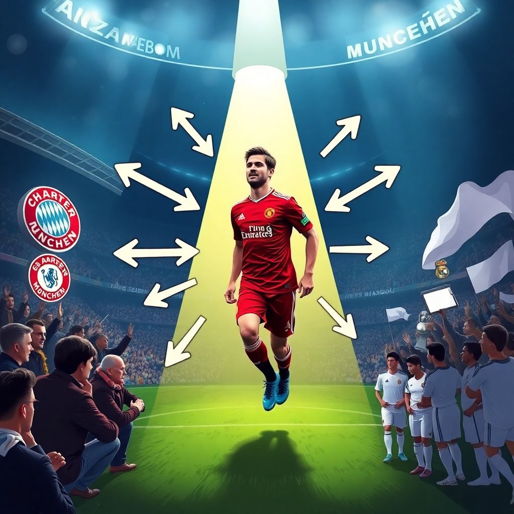 Бавария и Реал охотятся за ключевым игроком Манчестер Юнайтед