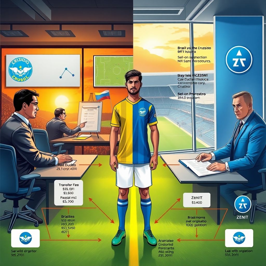 Трансфер Жерсона: как «Крузейро» пытается дожать «Зенит» ради ключевого полузащитника