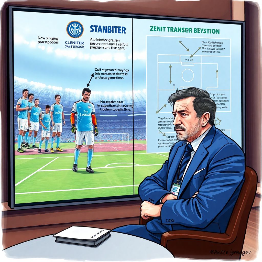 Быстров о трансферной кампании «Зенита»: плюсы, минусы и риски зимних сделок